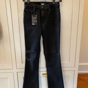 Paige Claudine High Rise Black Jeans | 24